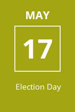 May 17 Election Day