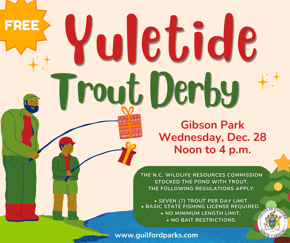 Yuletide Trout Derby at Gibson Park