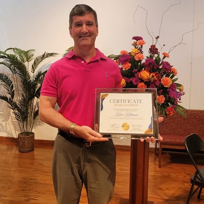 2022 Elder Justice Champion Award - Kevin Kattmann, Starmount Presbyterian Handy Hands Mission Group