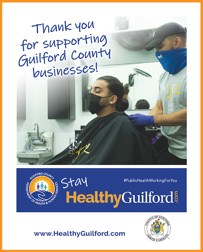 Thank you for supporting Guilford County businesses!