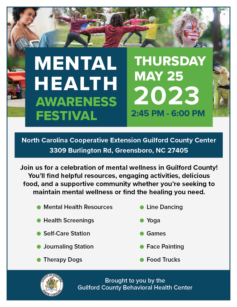 Mental Health Awareness Festival 2023 - May 25th