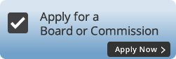 Apply for a Board or Commission button